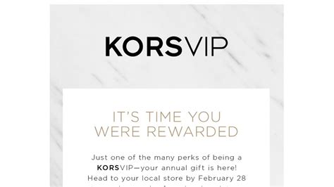 michael kors annual member gift 2024|michael kors membership.